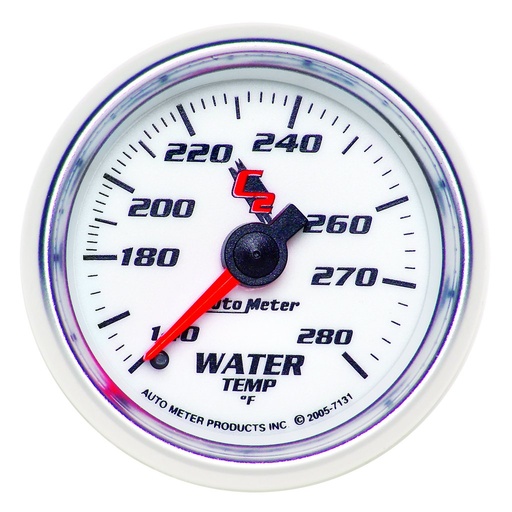 [ATM-7131] AutoMeter 2-1/16" WATER TEMPERATURE, 140-280 °F, 6 FT., MECHANICAL, C2