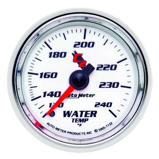 [ATM-7132] AutoMeter 2-1/16" WATER TEMPERATURE, 120-240 °F, 6 FT., MECHANICAL, C2
