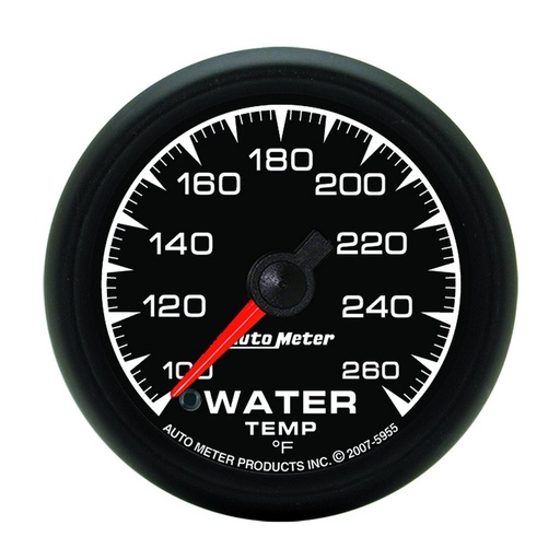 [ATM-5955] AutoMeter 2-1/16" WATER TEMPERATURE, 100-260 °F, STEPPER MOTOR, ES