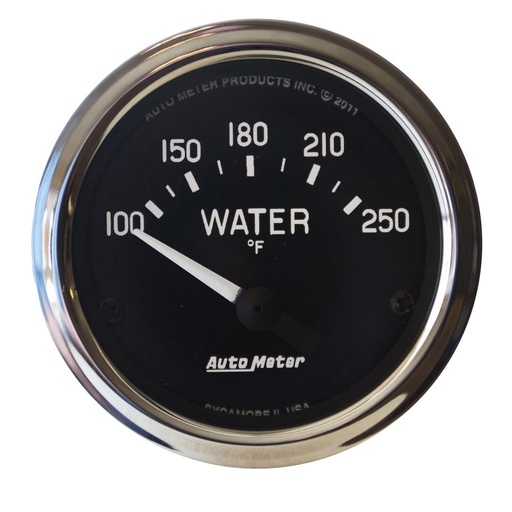 [ATM-201015] AutoMeter 2-1/16" WATER TEMPERATURE, 100-250 °F, AIR-CORE, COBRA