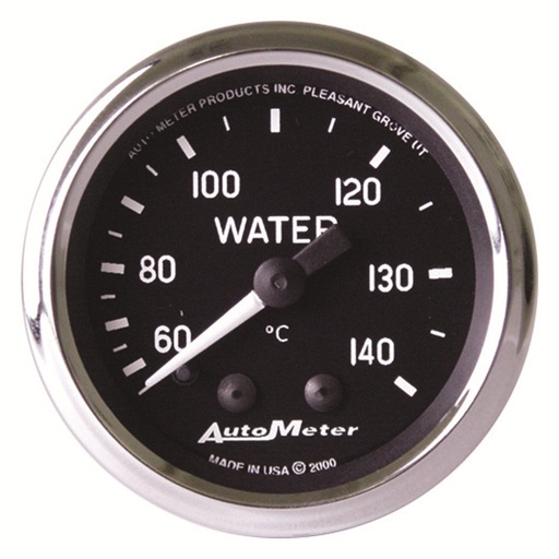[ATM-201007] AutoMeter 2-1/16" WATER TEMPERATURE, 60-140 °C, 6 FT., MECHANICAL,, 6 FT., MECHANICAL, COBRA
