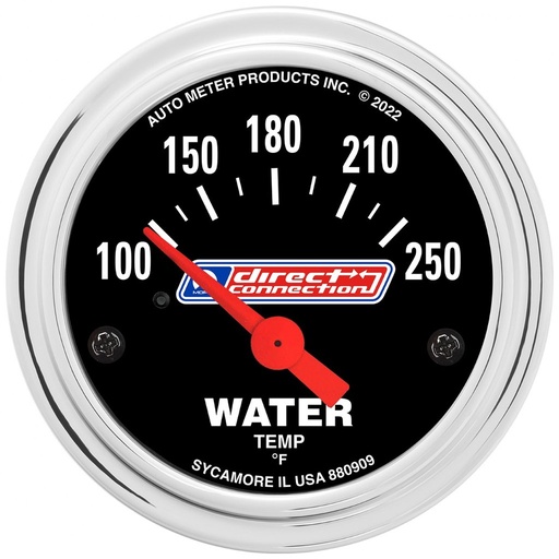 [ATM-880909] AutoMeter 2" WATER TEMP, 100-250`F, MOPAR DIRECT CONNECTION