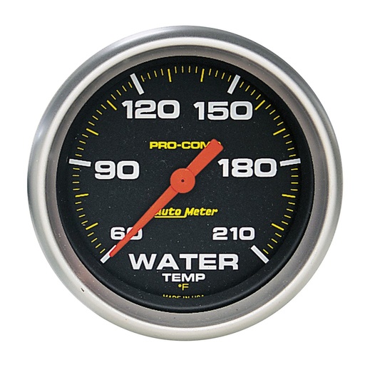 [ATM-5469] AutoMeter 2-5/8" WATER TEMPERATURE, 60-210 °F, STEPPER MOTOR, PRO-COMP