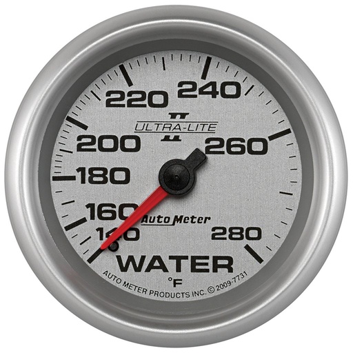 [ATM-7731] AutoMeter 2-5/8" WATER TEMPERATURE, 140-280 °F, 6 FT., MECHANICAL, ULTRA-LITE II