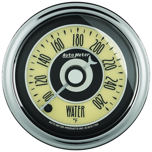 [ATM-1154] AutoMeter 2-1/16" WATER TEMPERATURE, 100-260 °F, STEPPER MOTOR, CRUISER AD