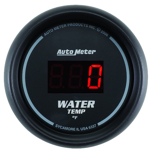 [ATM-6337] AutoMeter 2-1/16" WATER TEMPERATURE, 0-340 °F, SPORT-COMP DIGITAL