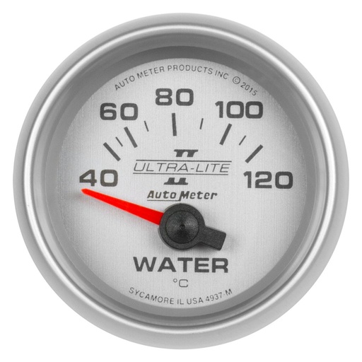 [ATM-4937-M] AutoMeter 2-1/16" WATER TEMP, 40-120 C, AIR-CORE, ULTRA-LITE II