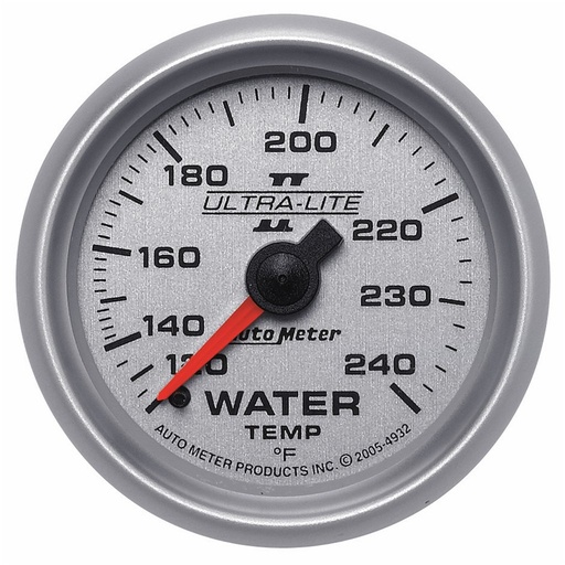 [ATM-4932] AutoMeter 2-1/16" WATER TEMPERATURE, 120-240 °F, 6 FT., MECHANICAL, ULTRA-LITE II