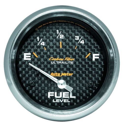 [ATM-4816] AutoMeter 2-5/8" FUEL LEVEL, 240-33 Ω, AIR-CORE, SSE, CARBON FIBER