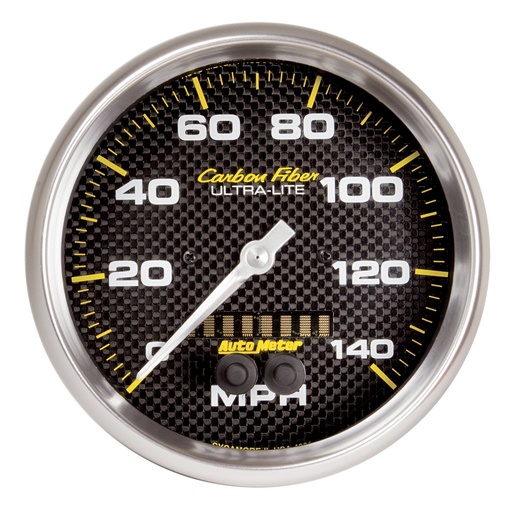 [ATM-4881] AutoMeter 5" GPS SPEEDOMETER, 0-140 MPH, CARBON FIBER