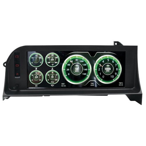 [ATM-7007] AutoMeter INVISION LCD DASH KIT, 87-93 FORD MUSTANG FOX BODY, DIRECT FIT DIGITAL DASH