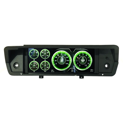 [ATM-7009] AutoMeter INVISION LCD DASH KIT, 72-76 DUSTER/DART/SCAMP/VALIANT, DIRECT FIT DIGITAL DASH