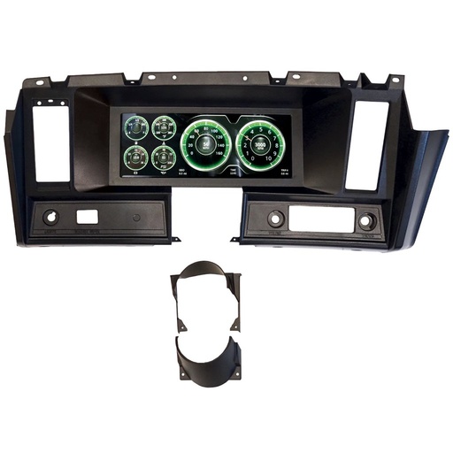 [ATM-7008] AutoMeter INVISION LCD DASH KIT, 69 CAMARO, DIRECT FIT DIGITAL DASH