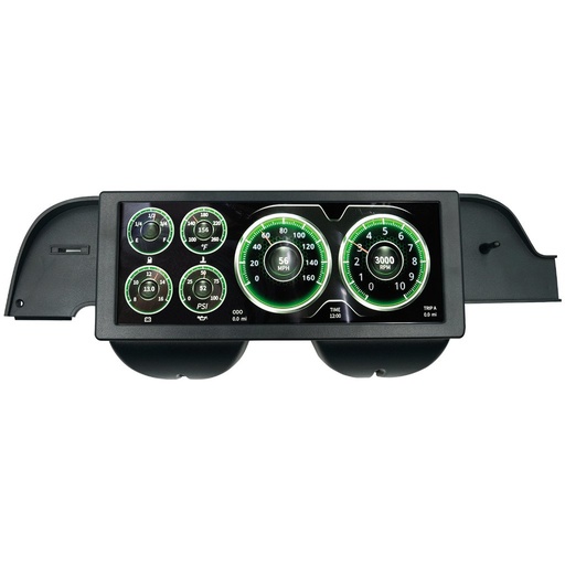 [ATM-7011] AutoMeter INVISION LCD DASH KIT, 67-68 MUSTANG, DIRECT FIT DIGITAL DASH