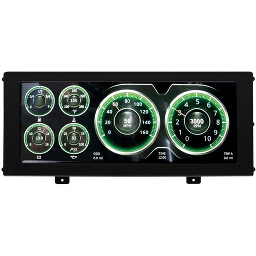 [ATM-7000] AutoMeter INVISION LCD DASH, UNIVERSAL, PANEL MOUNT