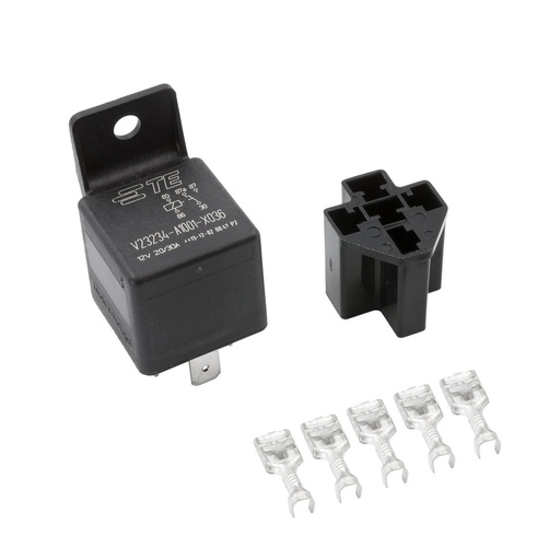 [ATM-HPR] AutoMeter HIGH POWER 30 AMP RELAY WITH MOUNTING BRACKET AND TERMINALS