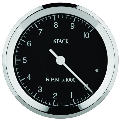 [ATM-ST200C-010] AutoMeter TACHOMETER, CLASSIC, 80MM, BLACK, 0-10K RPM