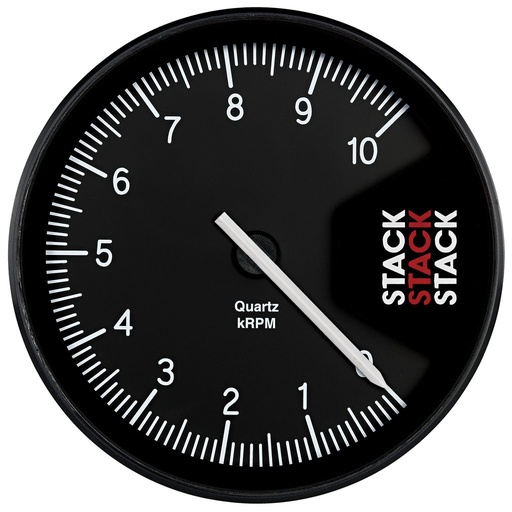 [ATM-ST430-010] AutoMeter TACHOMETER, PROFESSIONAL, ACTION REPLAY, 125MM, BLK, 0-10K RPM