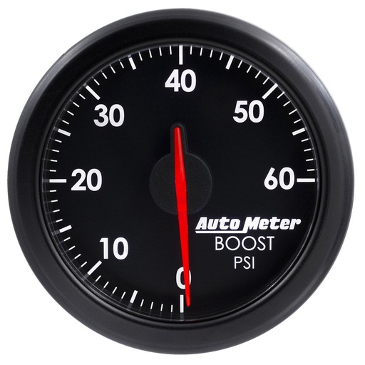 [ATM-9160-T] AutoMeter 2-1/16" BOOST, 0-60 PSI, AIR-CORE, AIRDRIVE, BLACK
