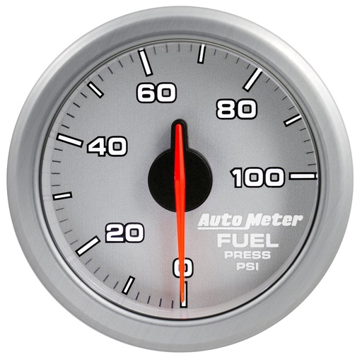 [ATM-9171-UL] AutoMeter 2-1/16" FUEL PRESS, 0-100 PSI, AIR-CORE, AIRDRIVE, SILVER