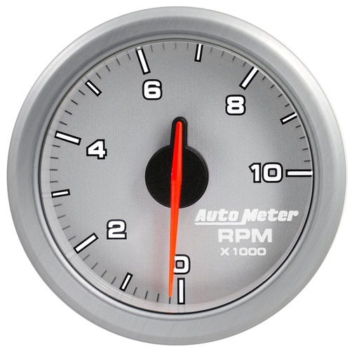 [ATM-9197-UL] AutoMeter 2-1/16" TACH, 0-10,000 RPM, AIR-CORE, AIRDRIVE, SILVER