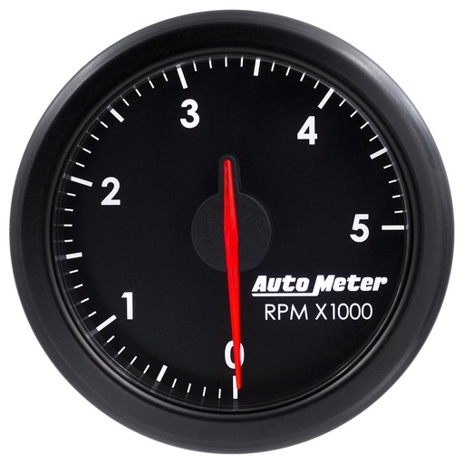 [ATM-9198-T] AutoMeter 2-1/16" TACH, 0-5,000 RPM, AIR-CORE, AIRDRIVE, BLACK