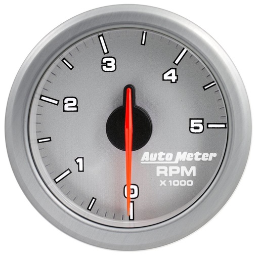 [ATM-9198-UL] AutoMeter 2-1/16" TACH, 0-5,000 RPM, AIR-CORE, AIRDRIVE, SILVER