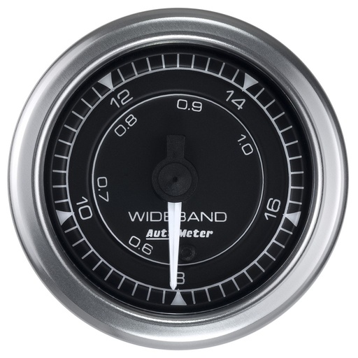 [ATM-8170] AutoMeter 2-1/16" WIDEBAND AIR/FUEL RATIO, ANALOG, 8:1-18:1 AFR, STEPPER MOTOR, CHRONO