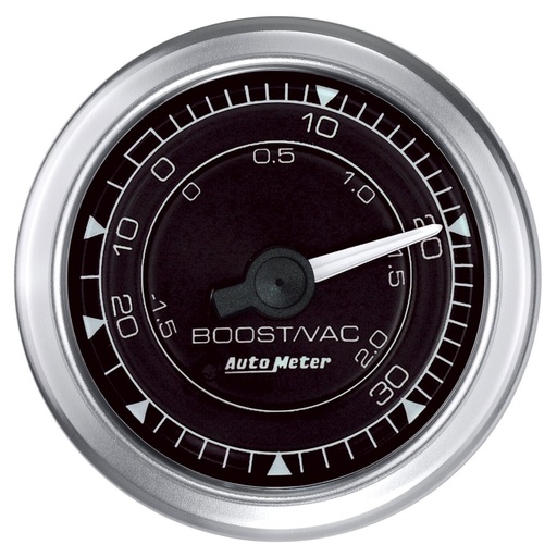 [ATM-8103] AutoMeter 2-1/16" BOOST/VACUUM, 30 IN HG/30 PSI, CHRONO