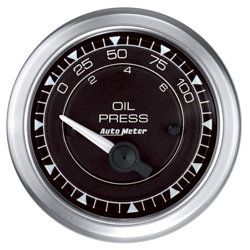 [ATM-8127] AutoMeter 2-1/16" OIL PRESSURE, 0-100 PSI, CHRONO