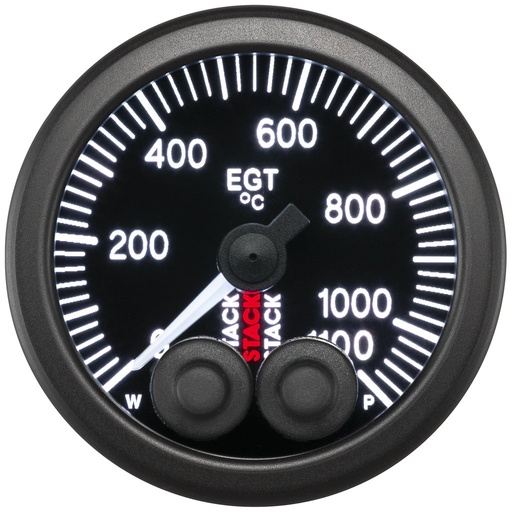 [ATM-ST3513] AutoMeter EXHAUST GAS TEMP, PRO-CONTROL, 52MM, BLK, 0-1100 °C