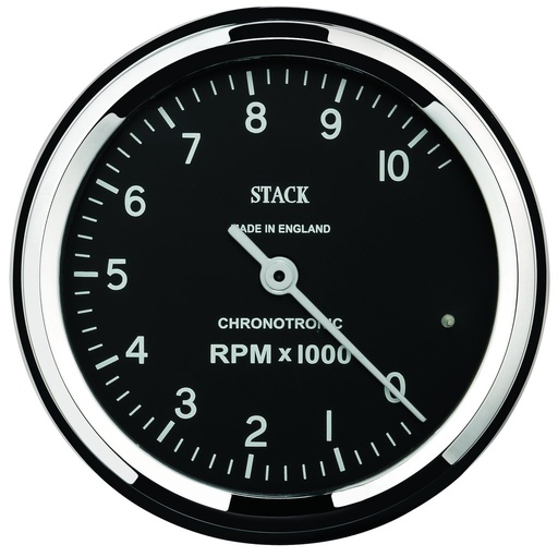 [ATM-ST901096] AutoMeter TACHOMETER, CHRONOTRONIC, 80MM, BLK, 0-10K RPM