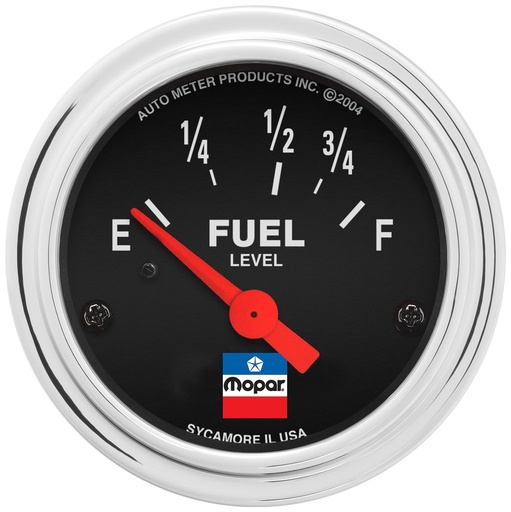 [ATM-880785] AutoMeter 2" FUEL LEVEL, 73 E/8-12 F, MOPAR CLASSIC