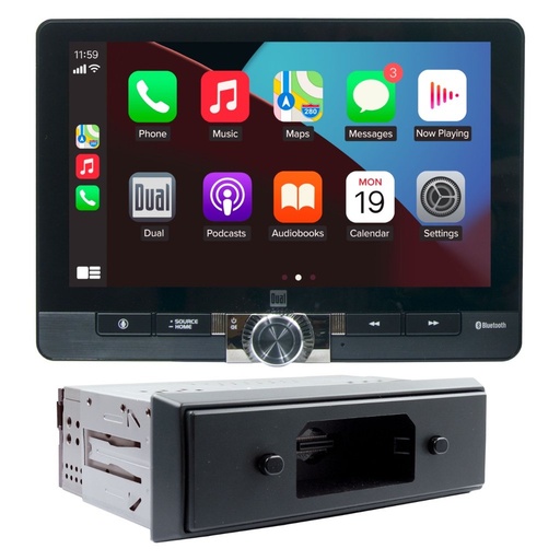 [ATM-9125] AutoMeter DASHPLAY CONNECTED CAR EXPERIENCE, SINGLE DIN, 8" ANDROID AUTO, APPLE CAR PLAY