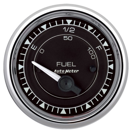 [ATM-9714] AutoMeter 2-1/16" FUEL LEVEL, 0-90 Ω, CHRONO CHROME