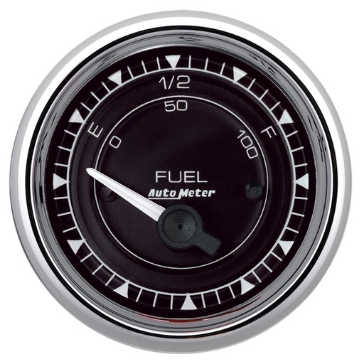 [ATM-9716] AutoMeter 2-1/16" FUEL LEVEL, 240-33 Ω, SSE, CHRONO CHROME