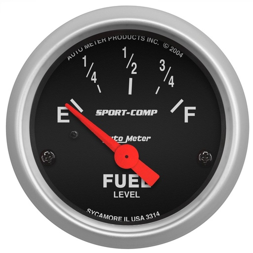 [ATM-3314] AutoMeter 2-1/16" FUEL LEVEL, 0-90 Ω, AIR-CORE, SSE, SPORT-COMP