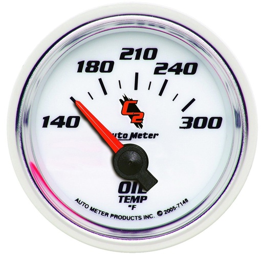 [ATM-7148] AutoMeter 2-1/16" OIL TEMPERATURE, 140-300 °F, AIR-CORE, C2