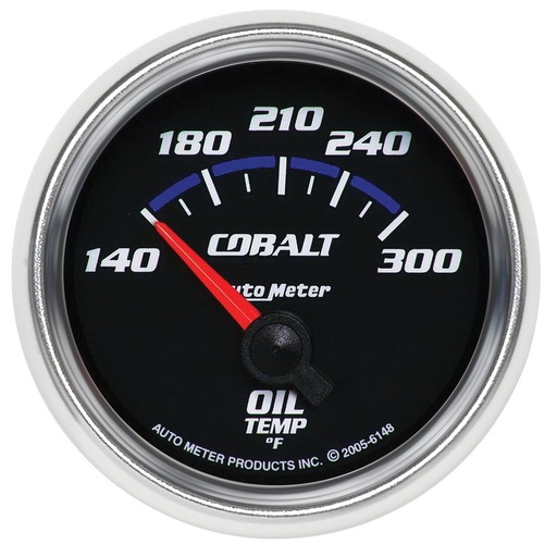 [ATM-6148] AutoMeter 2-1/16" OIL TEMPERATURE, 140-300 °F, AIR-CORE, COBALT