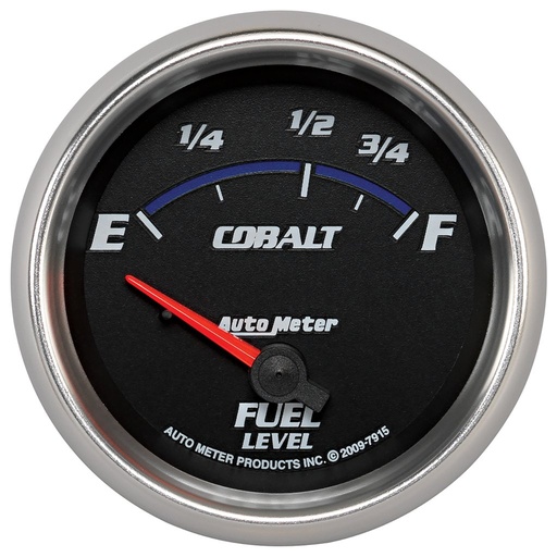 [ATM-7915] AutoMeter 2-5/8" FUEL LEVEL, 73-10 Ω, AIR-CORE, COBALT