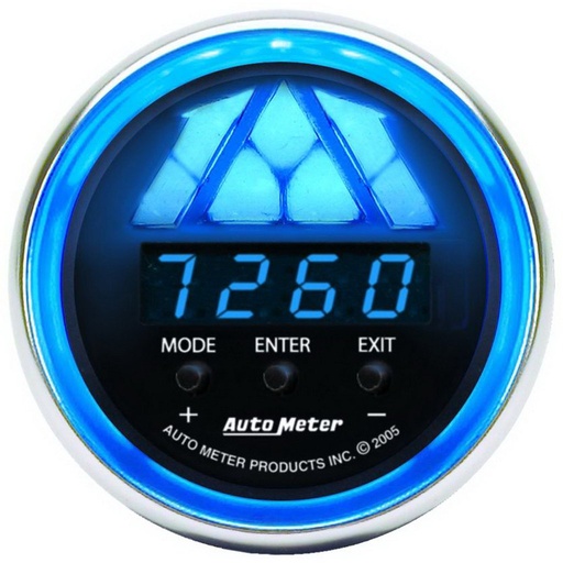 [ATM-6187] AutoMeter 2-1/16" DIGITAL PRO SHIFT LIGHT, 0-16,000 RPM, COBALT