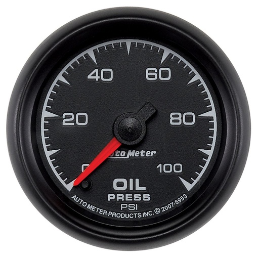 [ATM-5953] AutoMeter 2-1/16" OIL PRESSURE, 0-100 PSI, STEPPER MOTOR, ES