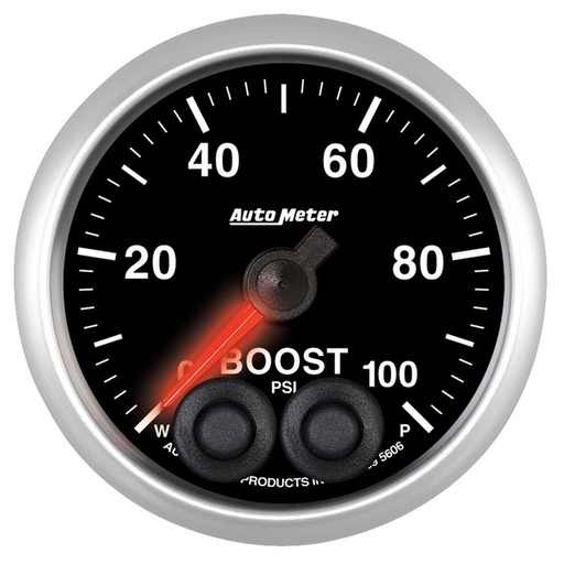 [ATM-5606] AutoMeter 2-1/16" BOOST, 0-100 PSI, STEPPER MOTOR, ELITE