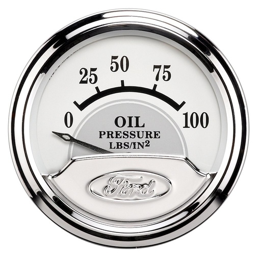 [ATM-880352] AutoMeter 2-1/16" OIL PRESSURE, 0-100 PSI, AIR-CORE, FORD MASTERPIECE