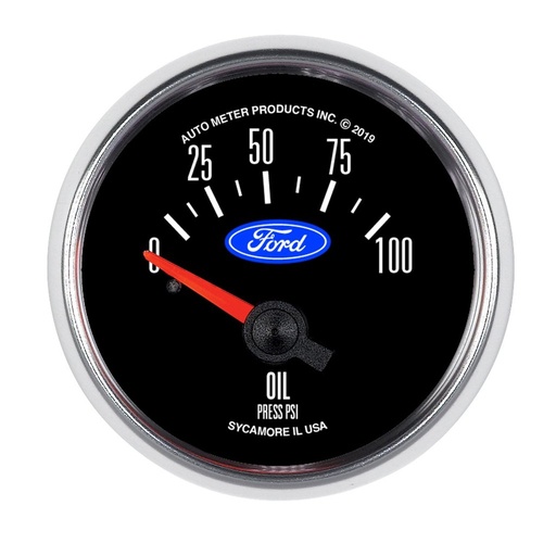 [ATM-880821] AutoMeter 2-1/16" OIL PRESSURE, 0-100 PSI, FORD