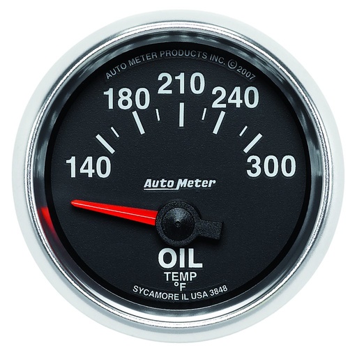 [ATM-3848] AutoMeter 2-1/16" OIL TEMPERATURE, 140-300 °F, AIR-CORE, GS