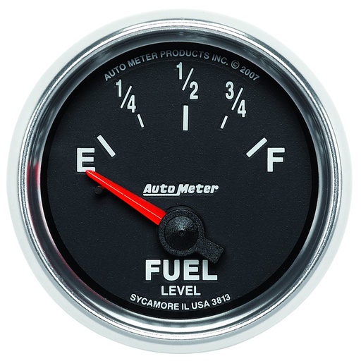 [ATM-3813] AutoMeter 2-1/16" FUEL LEVEL, 0-90 Ω, AIR-CORE, GM, SSE, GS