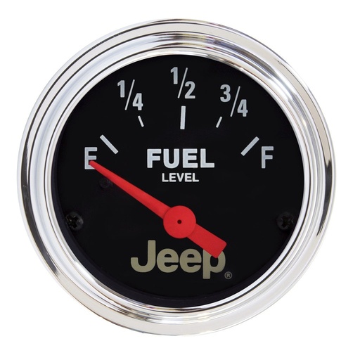 [ATM-880243] AutoMeter 2-1/16", FUEL LEVEL, 0- 90 Ω, AIR-CORE, JEEP
