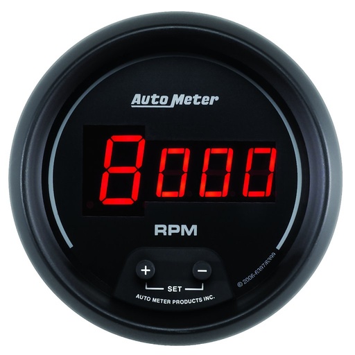 [ATM-6397] AutoMeter 3-3/8" IN-DASH tachometer, 0-10,000 RPM, SPORT-COMP DIGITAL