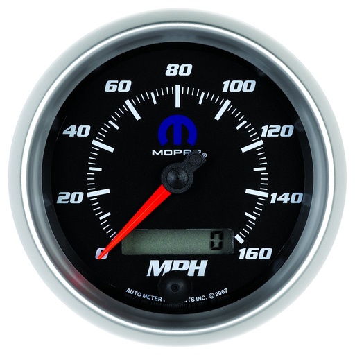 [ATM-880022] AutoMeter 3-3/8" SPEEDOMETER, 0-160 MPH, ELECTRIC, BLACK, MOPAR